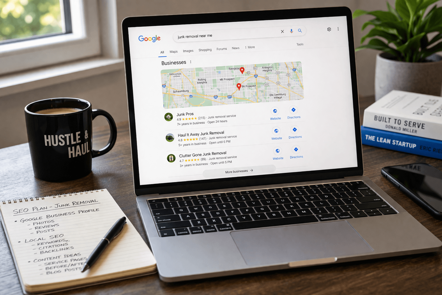 How to Rank #1 on Google Maps for Junk Removal